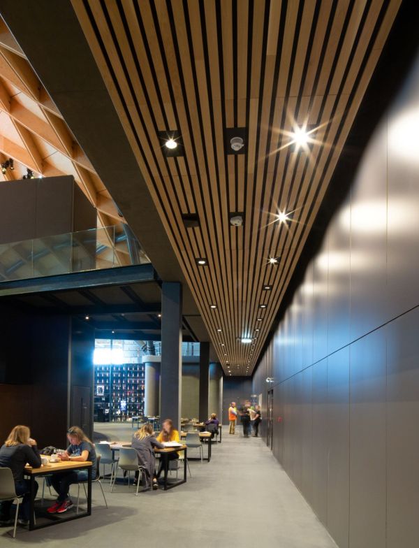 BCL wooden ceilings at The Macallan Distillery, Scotland