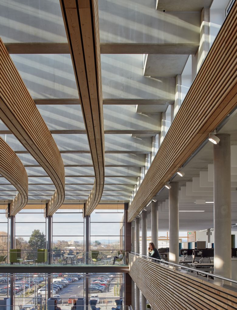 Timber Wall panels by BCL at UKHO