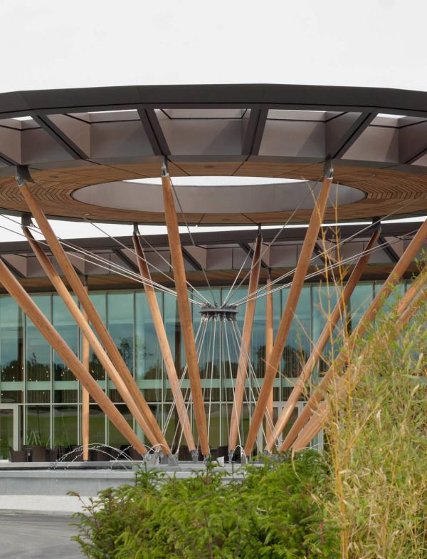 St George's Park external wood ceilings by BCL Timber