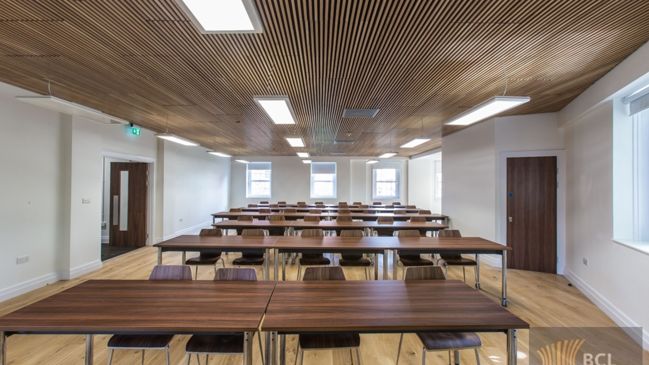 Science and Health Building, Coventry University with BCL Timber slat ceilings