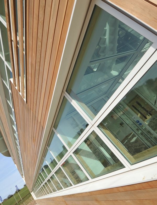 Wood Cladding systems by BCL Timber at Blue Planet G Park
