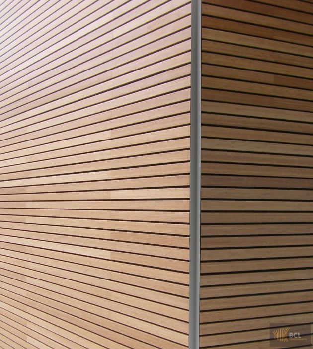 BCL Timber wooden slatted walls at Cressex Community School, St Albans