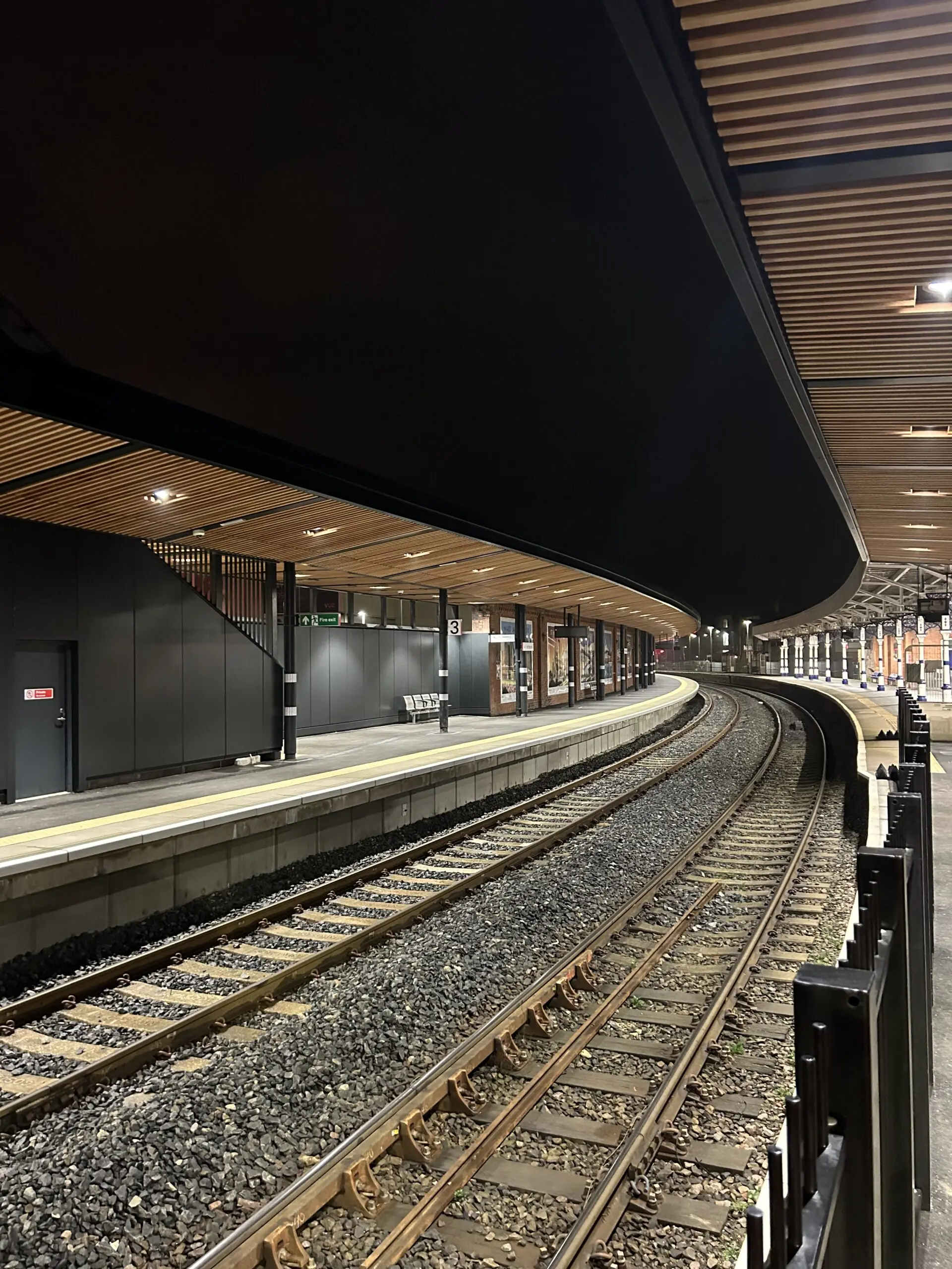 Wall and Ceiling Panel Systems for Hartlepool Train Station