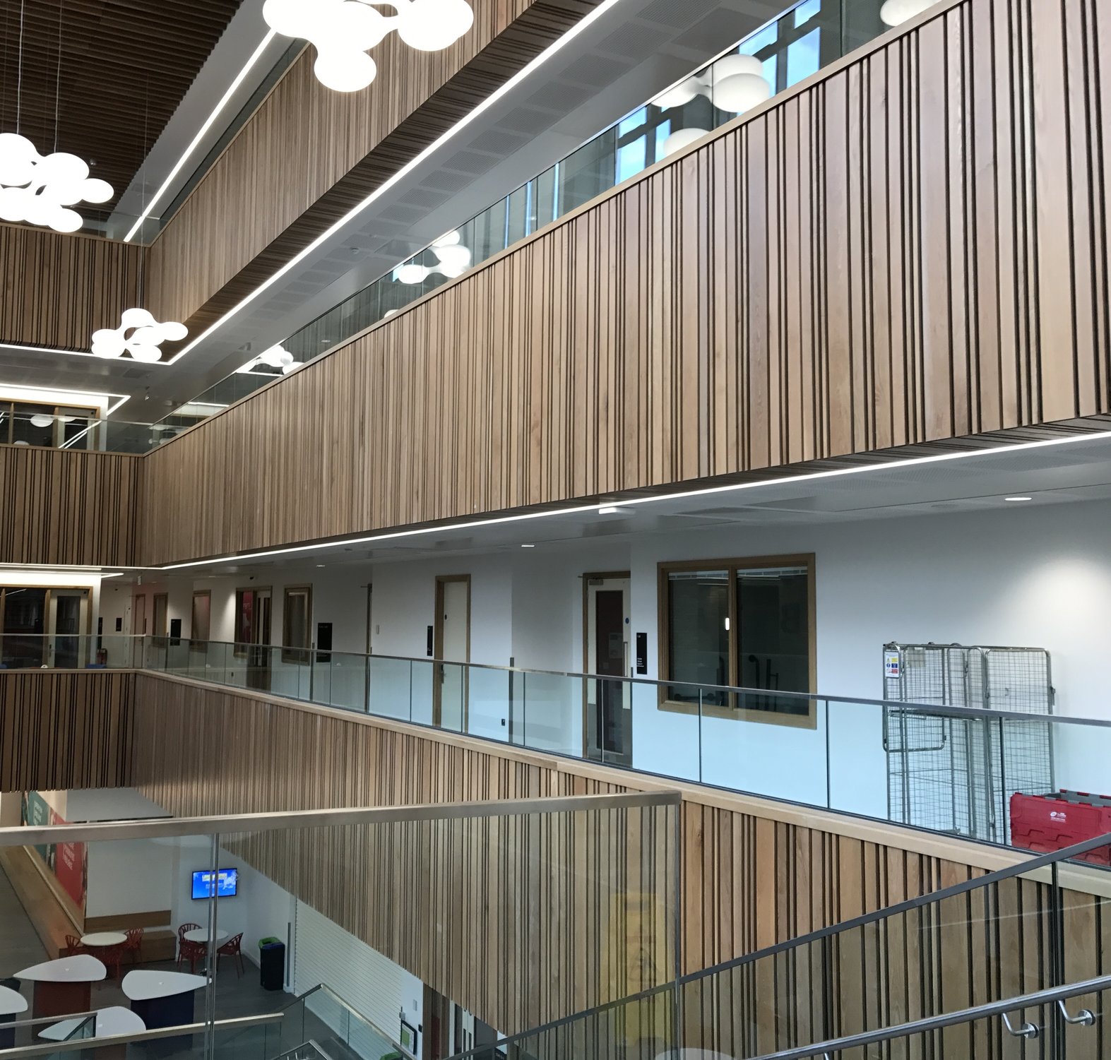 Science and Health Building, Coventry University with BCL acoustic wood panels