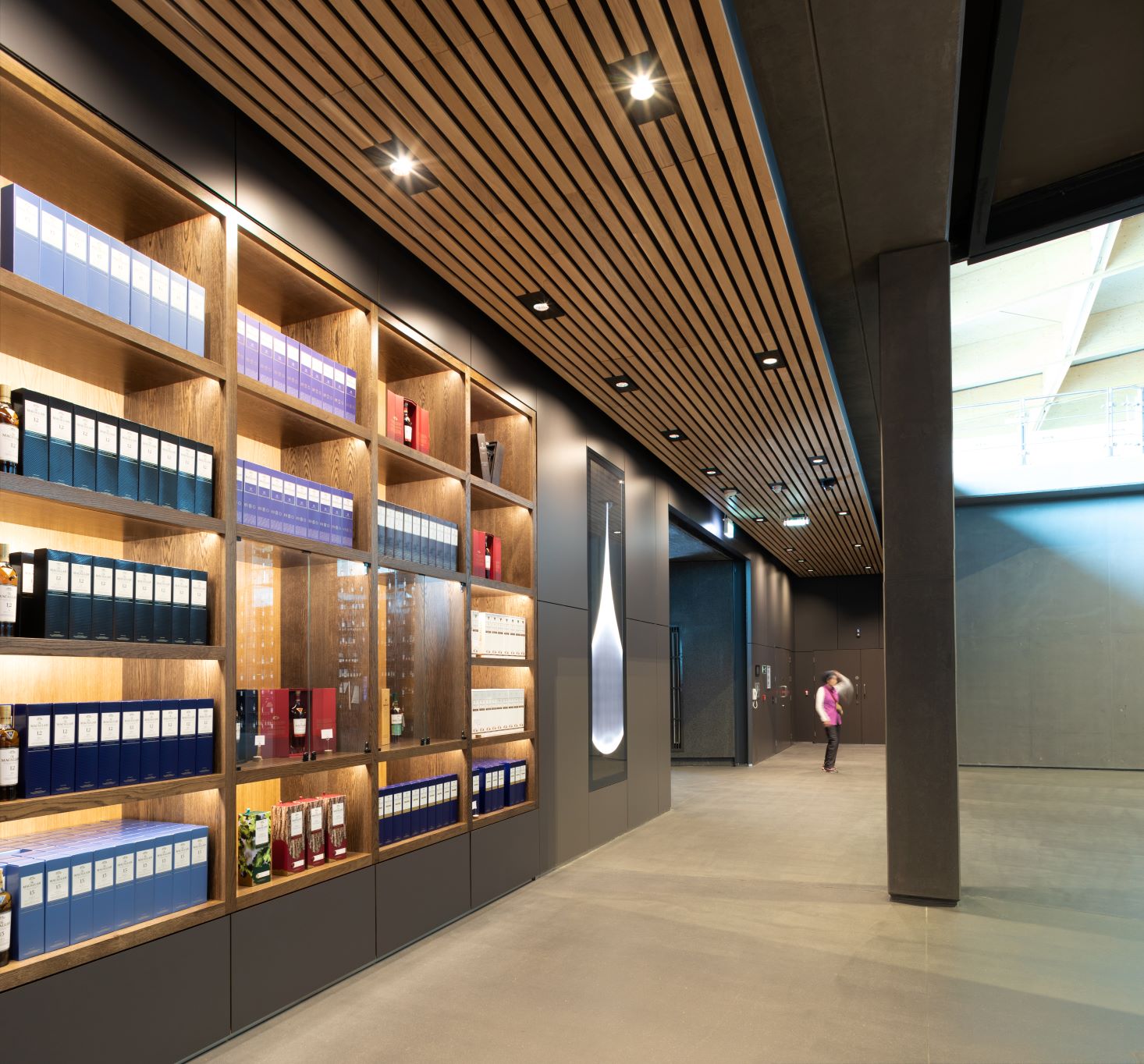 BCL Wood Ceilings at Macallan Distillery HQ