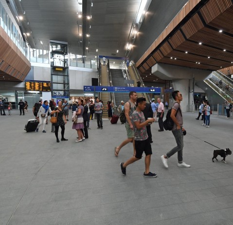 London Bridge Train Station with BCL Timber wooden ceilings