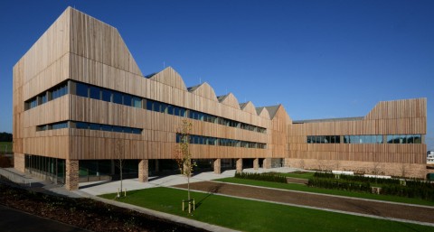 NMRB Wrapped in BCL Timber Slatted Panels