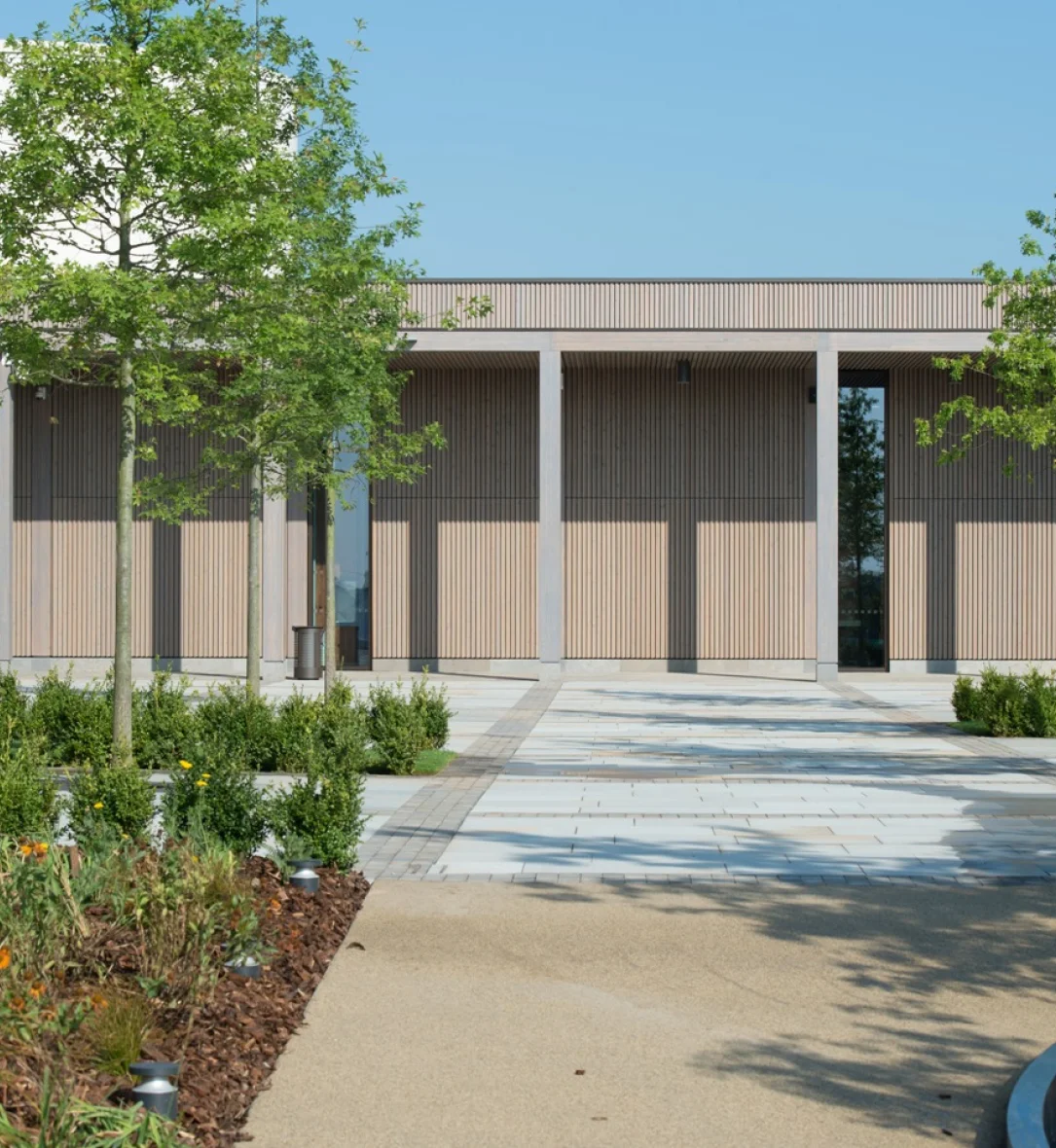 External Wall Panel Systems for National Memorial Arboretum