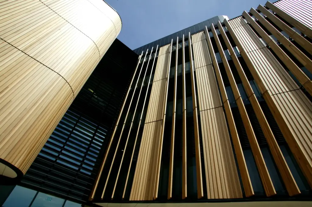 Southampton - Building 85 external timber cladding